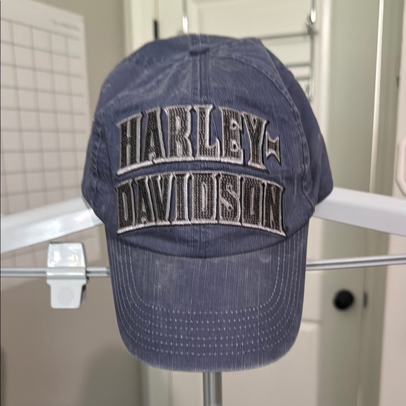 Harley-Davidson Denim Blue Baseball Cap - Picture 1 of 9